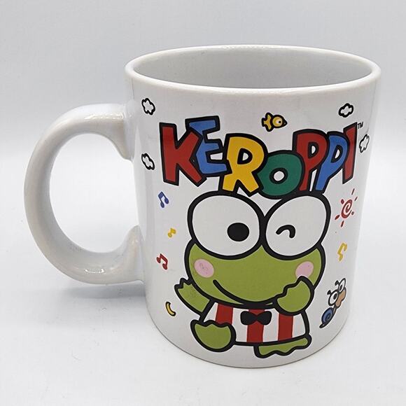 2023 Sanrio Kerokerokeroppi Hello Kitty & Friends Jumbo Ceramic Coffee Tea Mug - Picture 4 of 7